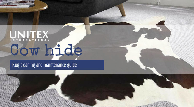 Cowhide rug care and maintenance