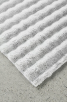 BUBBLE WASHABLE RUG - SILVER