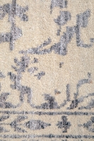 FINE HAND KNOTTED WOOL SILVER,GR 4031