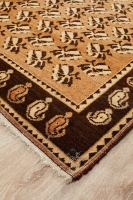 HAND KNOTTED PERSIAN SIRJAN RUG - EARTH