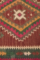 HAND KNOTTED PERSIAN KILIM GHAZVIN 134 -