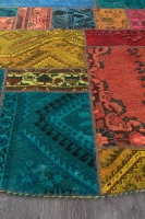 PERSIAN HANDNOTTED PATCHWORK 203X203CM
