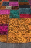 PERSIAN HANDNOTTED PATCHWORK 201X201CM