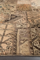 PERSIAN HANDNOTTED PATCHWORK 289X197CM