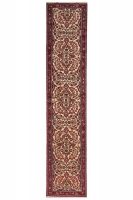 HAND KNOTTED PERSIAN RUG 167 - 403X88CM