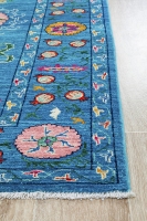 Hand Knotted Pure Wool Afghan - 224x162CM