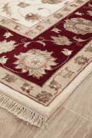 INDIAN HAND KNOTTED WOOL WITH SILK 18