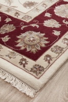 INDIAN HAND KNOTTED WOOL WITH SILK 26