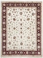 INDIAN HAND KNOTTED WOOL WITH SILK 28