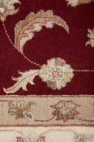 INDIAN HAND KNOTTED WOOL WITH SILK 34