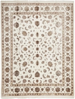 INDIAN HAND KNOTTED WOOL WITH SILK 69