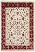 INDIAN HAND KNOTTED WOOL WITH SILK 96