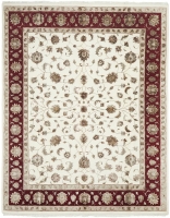 INDIAN HAND KNOTTED WOOL WITH SILK 103