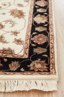 HAND KNOTTED NARAYAN INDIAN FINE WOOL &