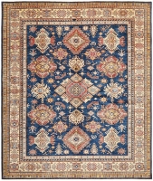 HAND KNOTTED AFGHAN SUPPER KAZAK 29 - 29